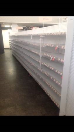 Used 16ft. Gondola Island Shelving